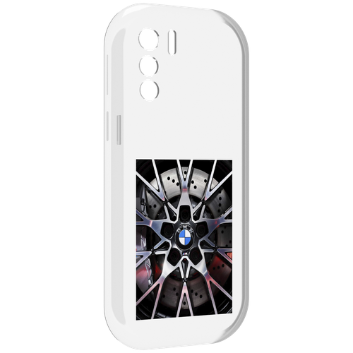 Чехол MyPads диск бмв мужской для UleFone Note 13P задняя-панель-накладка-бампер