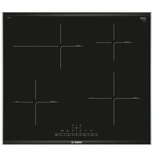 Индукционная варочная панель Bosch PIF675FC1E черный 7387900₽