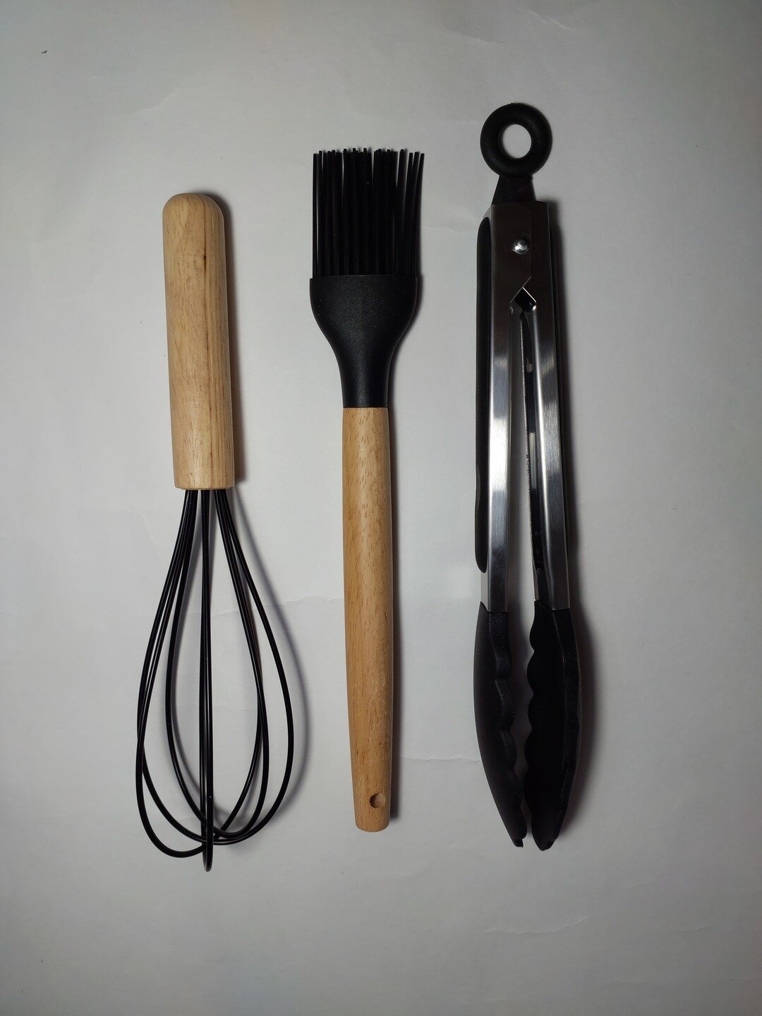 Кухонный набор универсальный. Содержит 11 предметов. Цвет черный. — фото 1