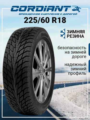 Изображение товара Шина зимняя автомобильная Cordiant Winter Drive 2 SUV 225/60 R18 104T