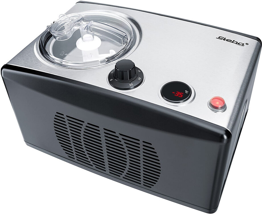 Мороженица Steba IC 150 150Вт, компрессорная, серебристая, объем 1,5 л