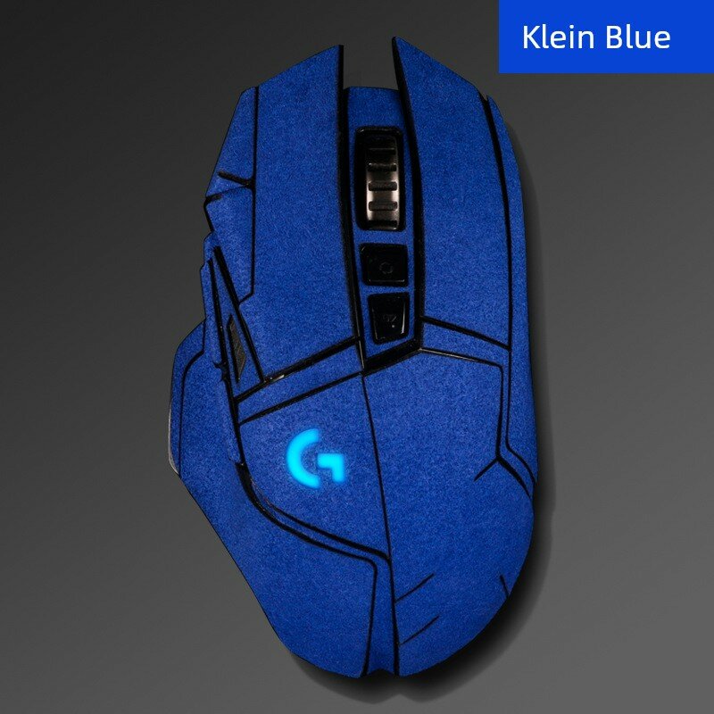 Коврик для мыши Logitech G502 с флисовым краем, анти-проскальзывание, клайновый синий (беспроводные и проводные мыши)