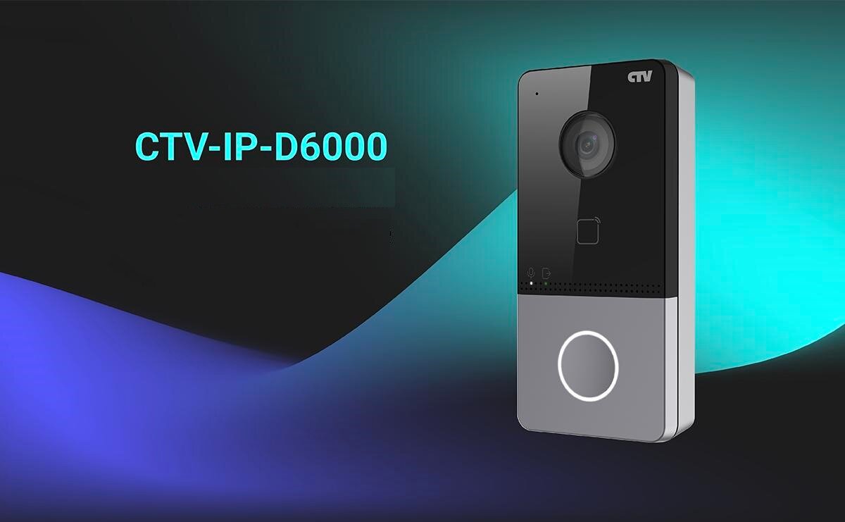 Вызывная панель CTV-IP-D6000, для видеодомофона, для двери, 1 шт