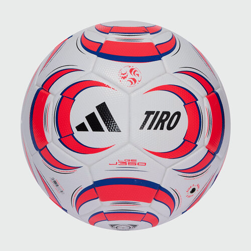 Изображение товара Облегченный футбольный мяч Adidas Tiro LGE J350 JW1525, размер 5, Белый - Красный