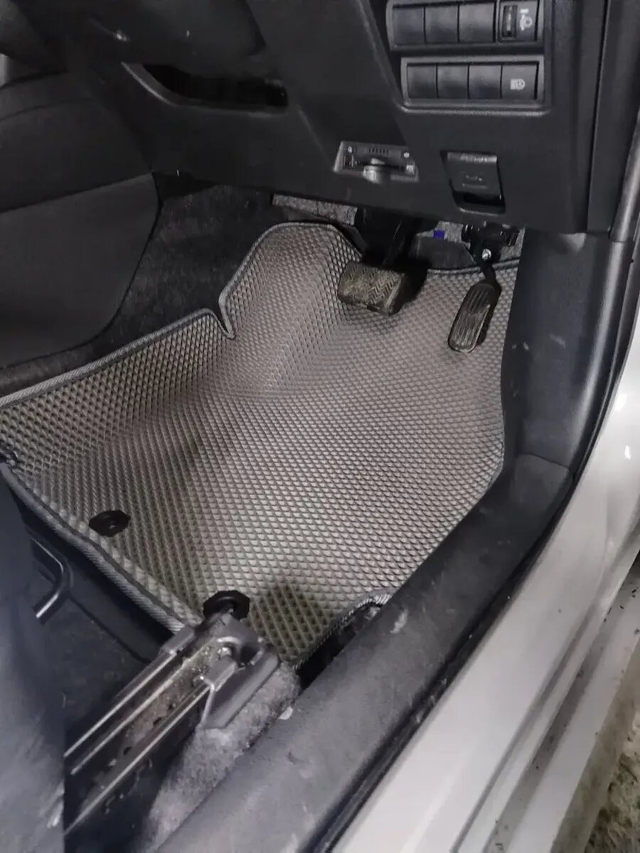EVA Коврики с бортами Toyota Yaris IV Тойота Ярис 4 XP210 Ева ковры с бортиками