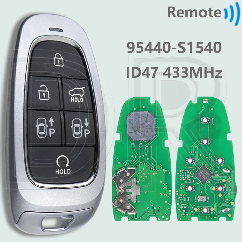 Дистанционный ключ 95440-S1540 ID47 433MHz Hyundai Santa Fe 2020+