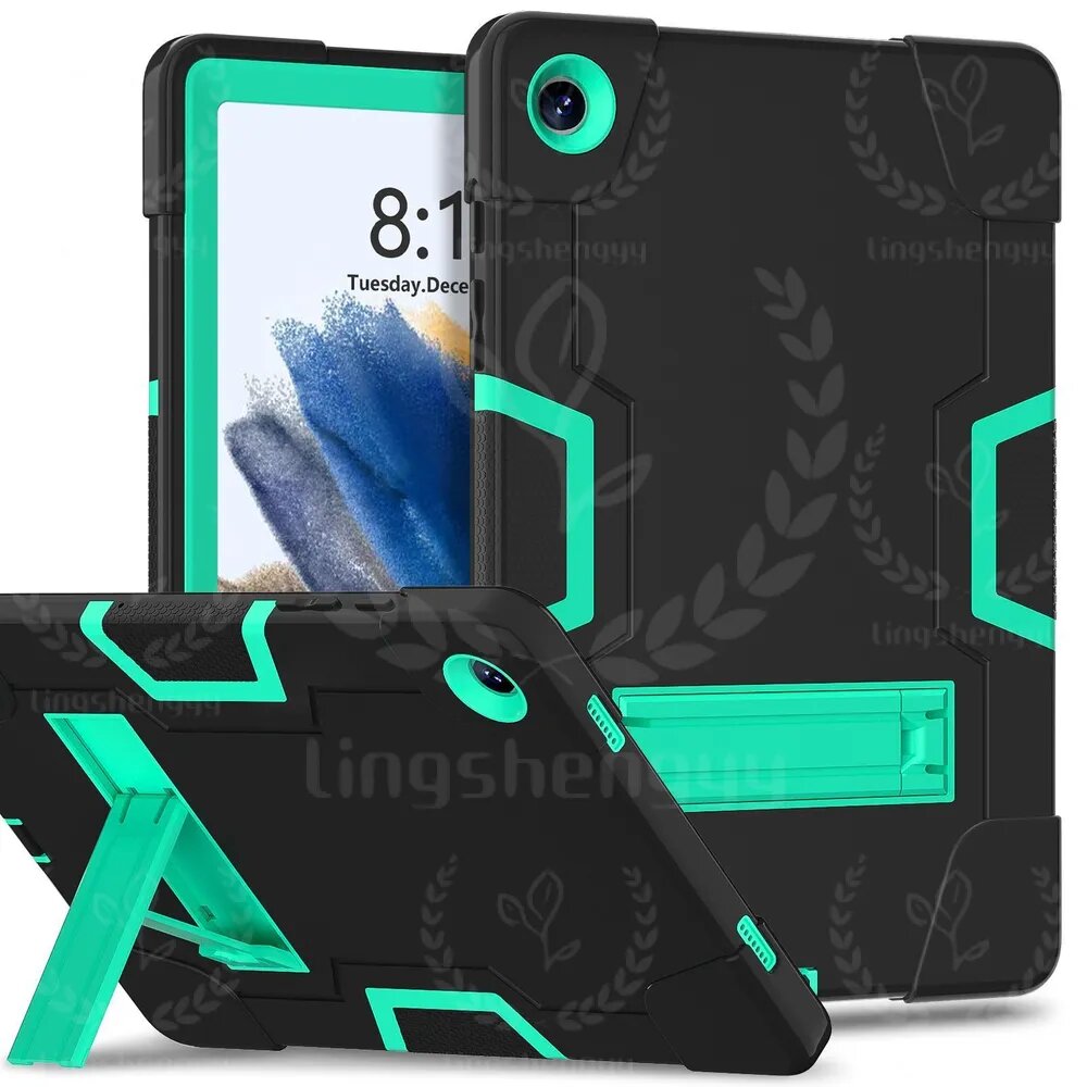 Чехол для Samsung Galaxy Tab A9+ A9 Plus 11 дюймов 2023 SM-X210 X216B X218 многократная защита тяжелый с кронштейном , планшет крышка