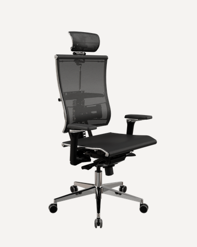 Изображение товара Игровое компьютерное кресло Y 4DF Black Mesh\литое пятилучие