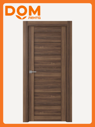 Изображение товара Межкомнатная дверь BELWOODDOORS "ALDA", глухая, коричневая, 200x70 см