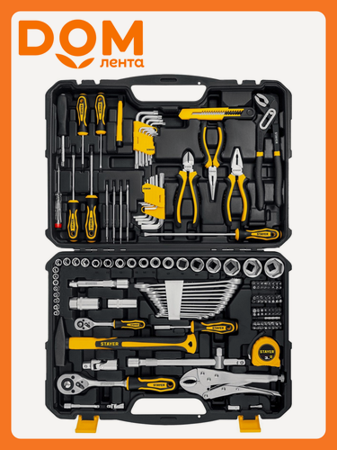 Изображение товара STAYER UNIVERSAL 154 универсальный набор инструмента 154 предм.