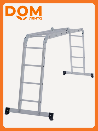 Изображение товара Лестница алюминиевая Новая Высота 4 секции 16 ступеней 300 см