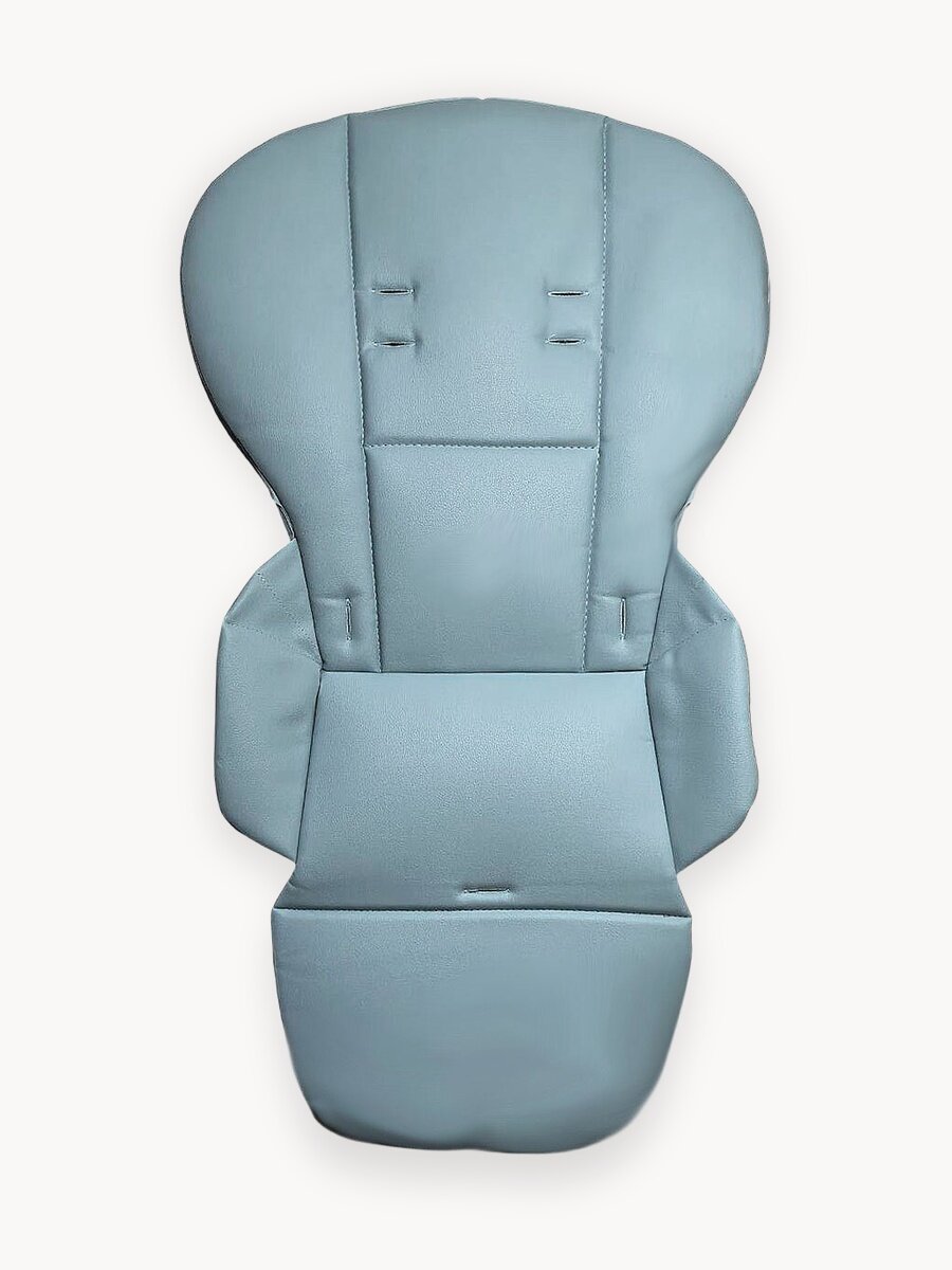 Чехол Kenga, для стульчика, экокожа, водоотталкивающий, синий, 90x52 см