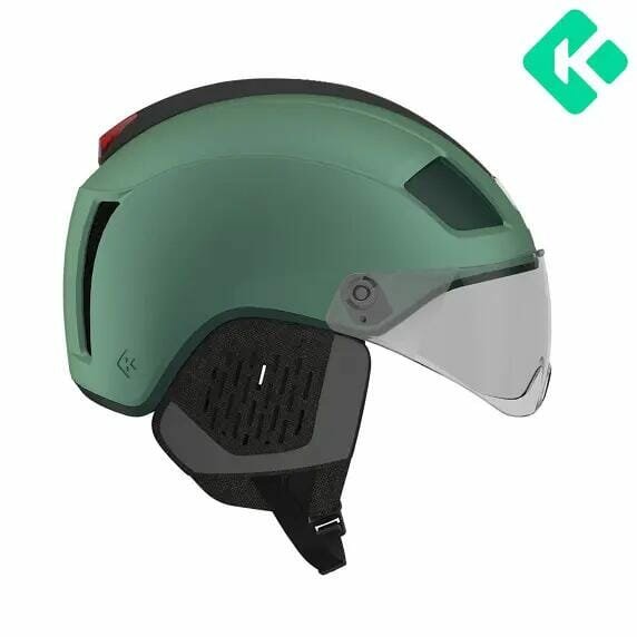 DECATHLON шлем защитный Lazer Nova NTA KC, зеленый, размер S/52-56 см