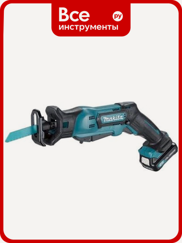 Изображение товара Сабельная пила Makita CXT JR103DWAE бесключевая замена оснастки, электрическая регулировка оборотов, подсветка