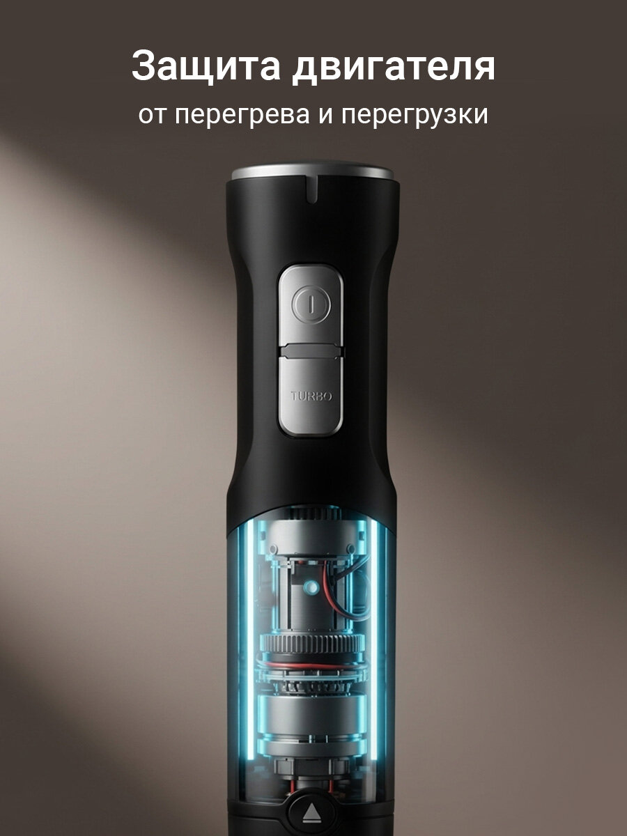 Погружной блендер редмонд BH427 2 в 1: погружной блендер и миксер с венчиком 1200Вт — фото 6