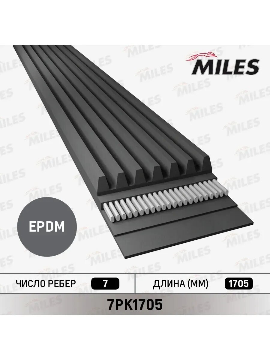 Ремень поликлиновый 7PK1705