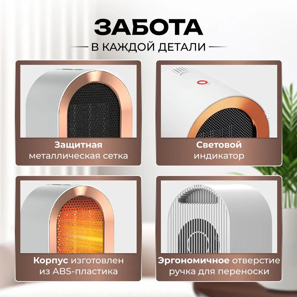 Обогреватель тепловентилятор для дома — фото 1
