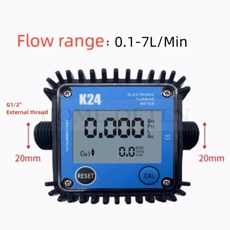 Расходомер K24, 0.1-7L/Min, G1/2, Type G