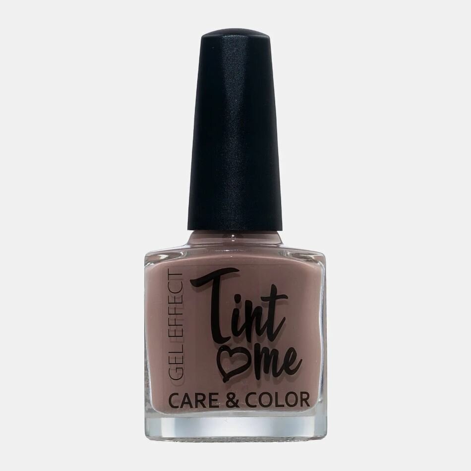 Лак для ногтей TINT ME Care&Color "Royal Desert" тон 6, 10 мл, коричневый/нюдовый