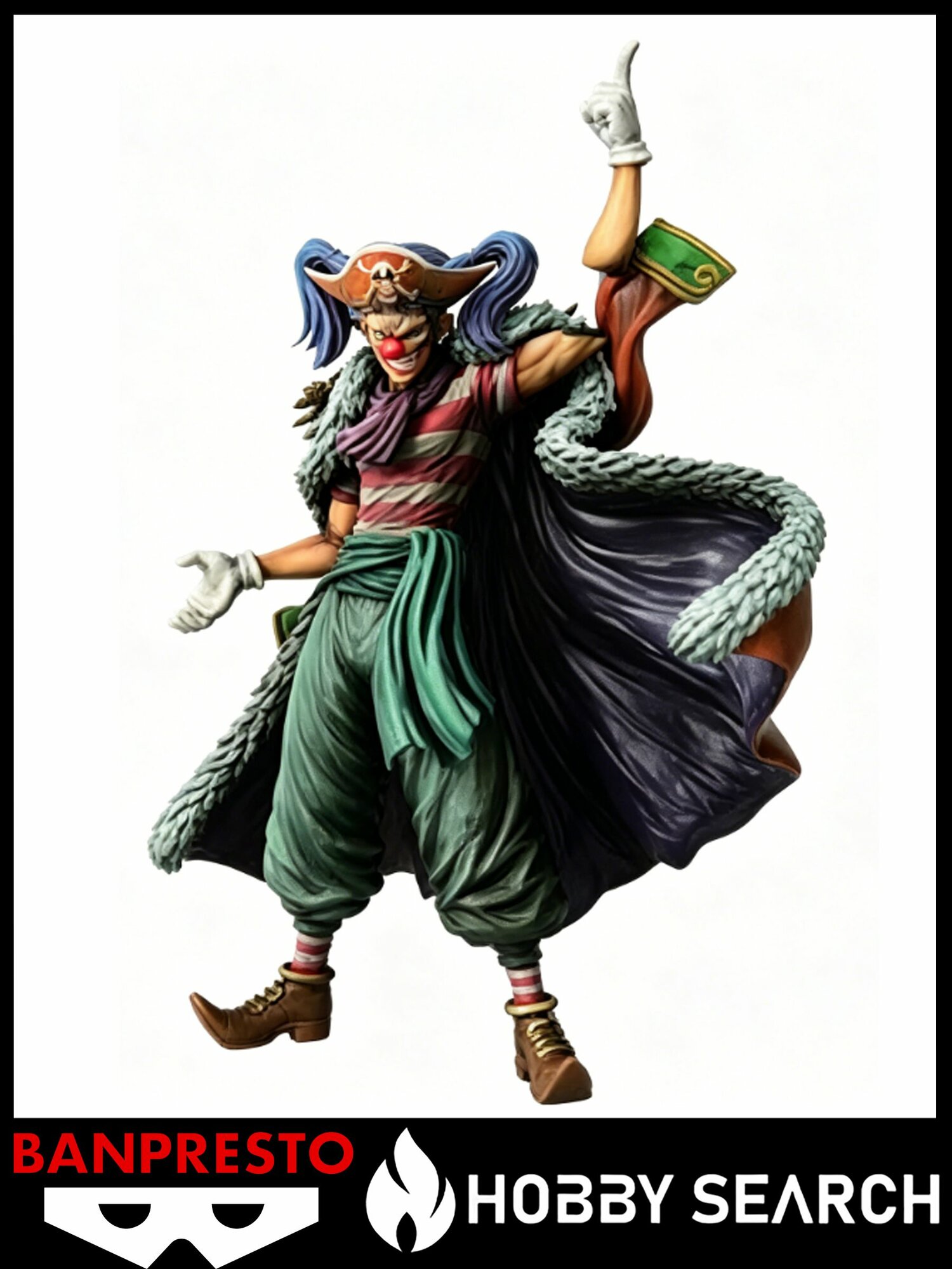 Фигурка Ван-Пис Багги BANDAI Ichiban Kuji C-Prize / One Piece Buggy Figure 19CM