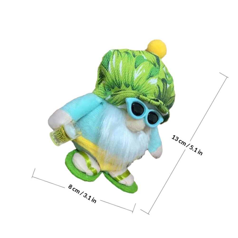 Lovely Gnome Doll Adornment For Home Decoration 1 Pc 13X8X6Cm