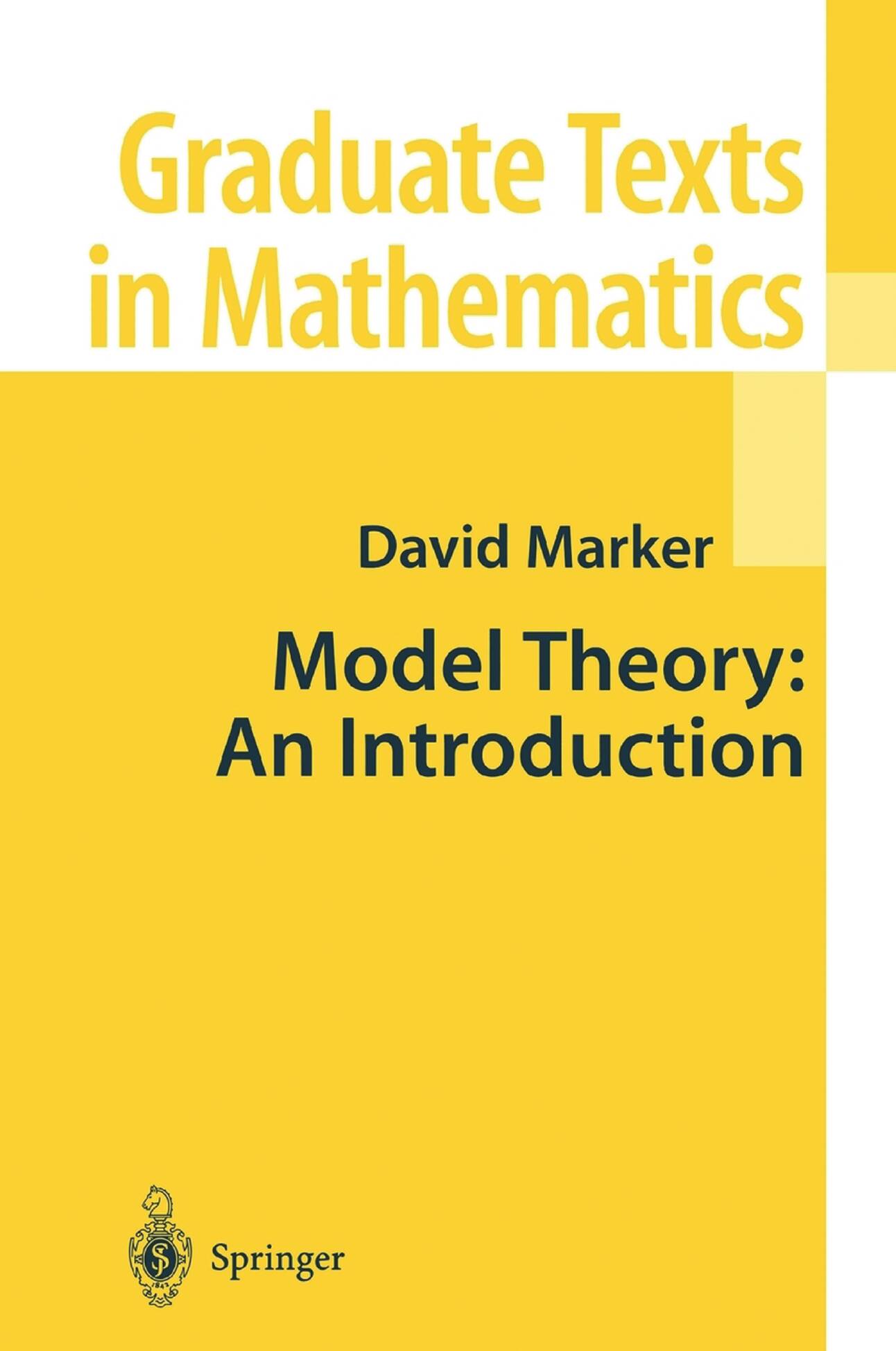 Model Theory. An Introduction — фото 1