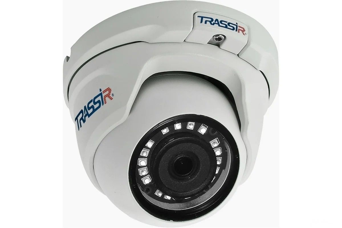 Камера видеонаблюдения IP Trassir TR-D2S5-noPoE v2 3.6-3.6мм цв. корп: белый