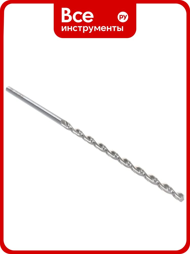 Сверло по металлу удлиненное HSS-G DIN 1869 (6х205х140 мм) Ruko 254060