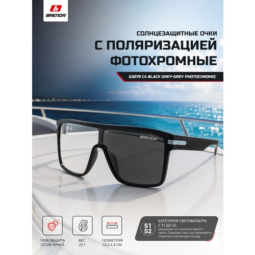 Солнцезащитные очки BRENDA, серый