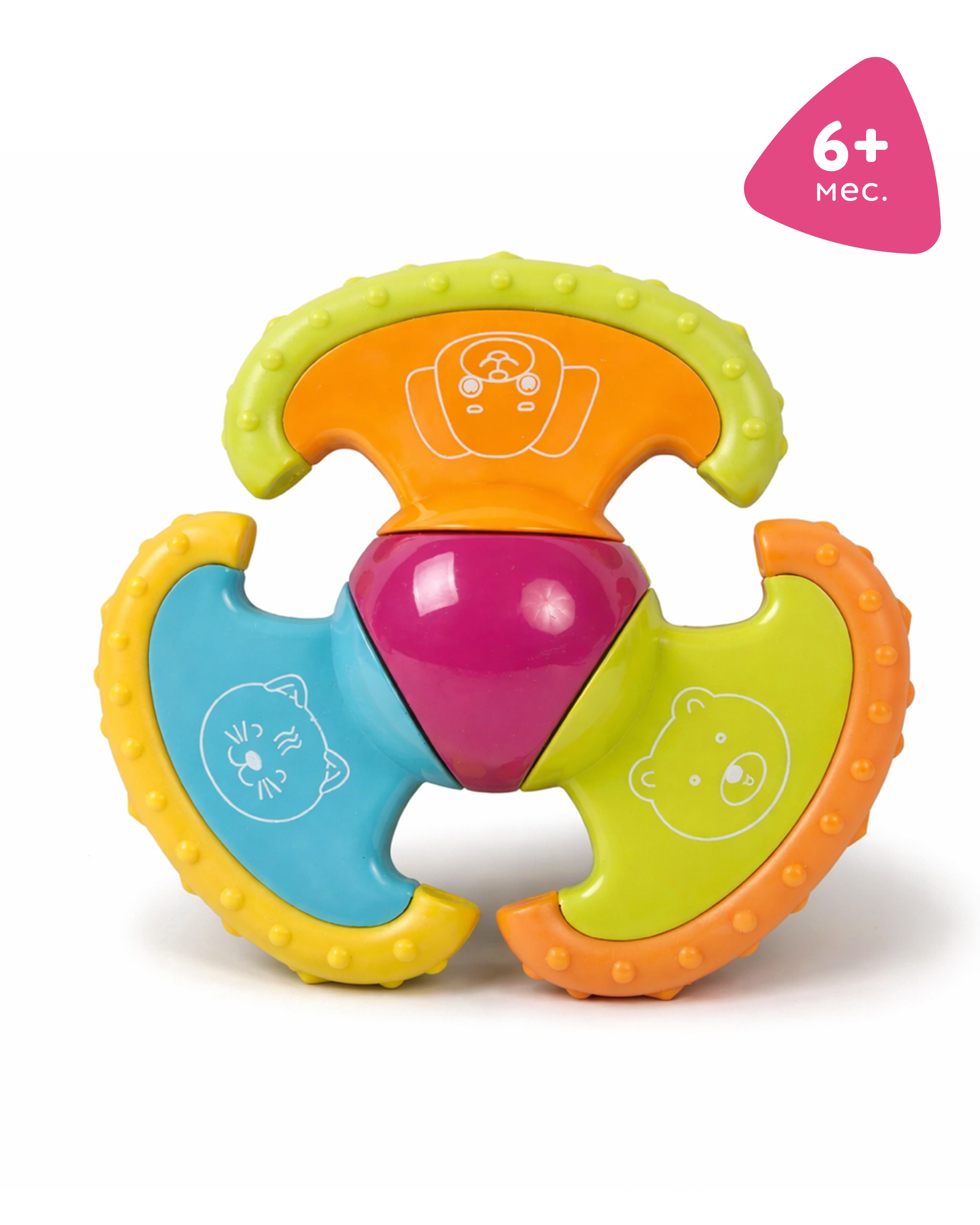Игрушка BabyGo погремушка Крути и учись