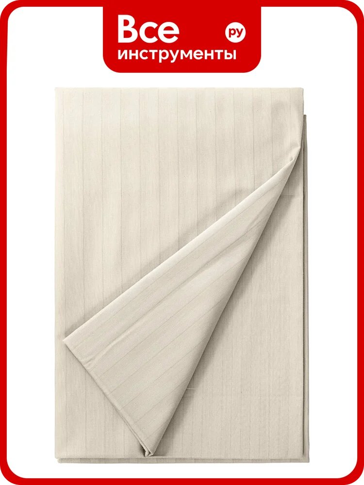Простыня Verossa Страйп 200/220 Antique White, 120 гр/м2, 925731