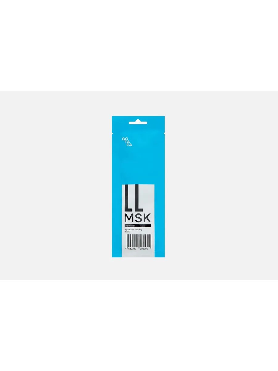 Гипер-увлажняющая тканевая маска GO TAPA Hydration-pumping mask 25 г