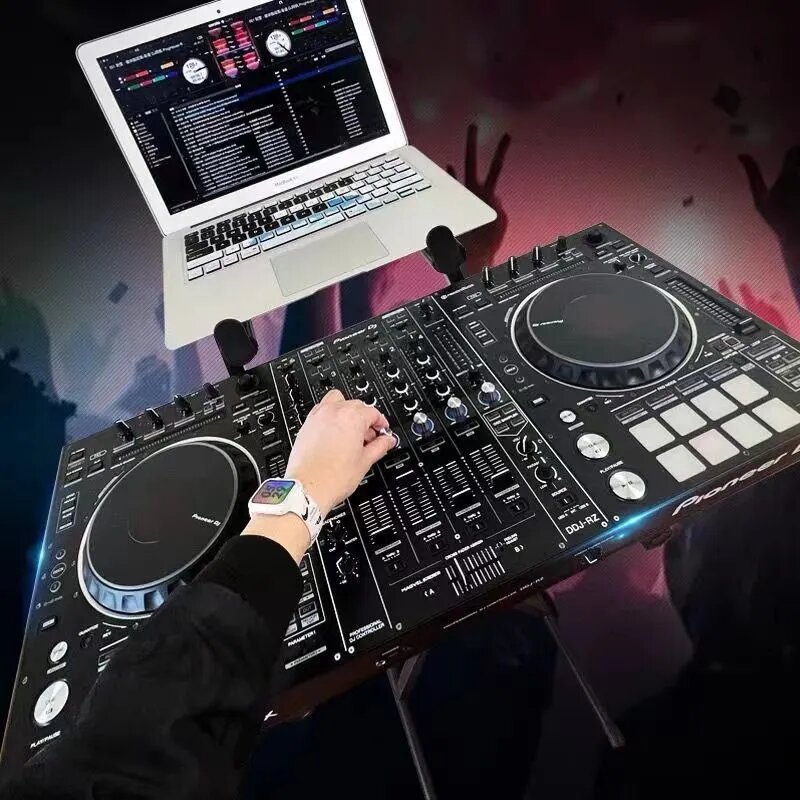 Кронштейн для DJ оборудования, утолщенный, X-образный, двухэтажная структура