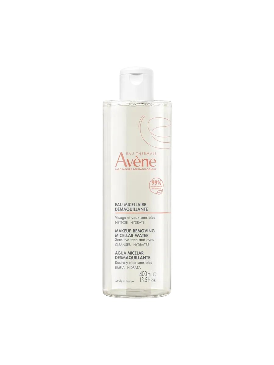 Avene Мицеллярный лосьон для очищения кожи и удаления макияжа 400 мл 1 шт