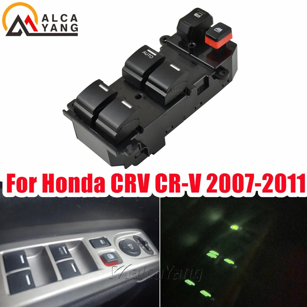 Главный переключатель управления стеклоподъемниками 35750-SWA-K01 для HONDA CR-V CRV 2007-2011 годов выпуска