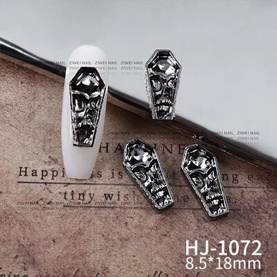 Украшения для ногтей HJ-1072, 10 шт.