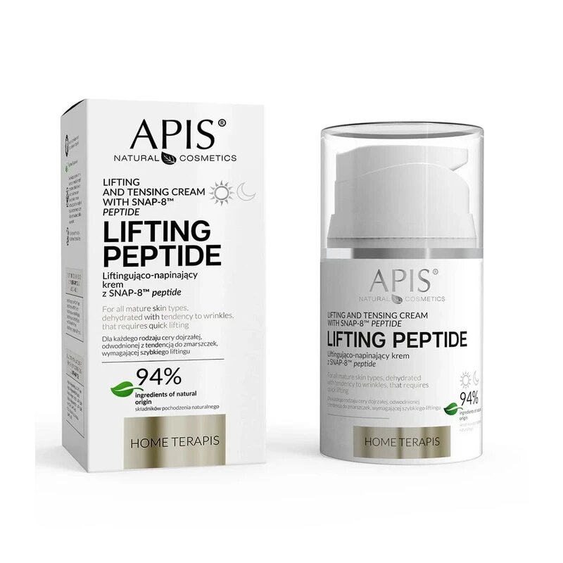 Крем APIS Straffende Gesichtscreme mit Peptiden 50 мл для лица