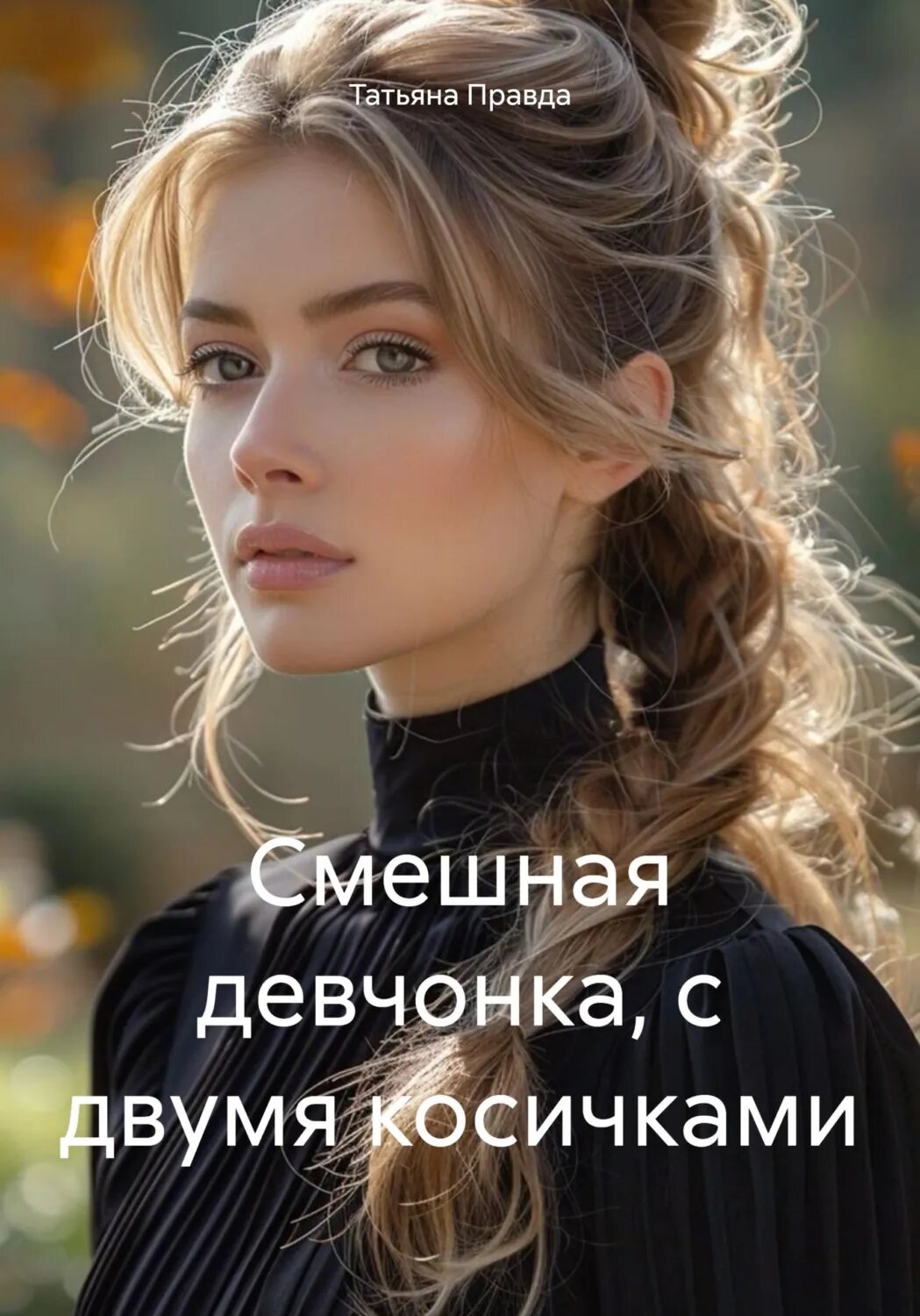 Смешная девчонка, с двумя косичками [Цифровая книга]