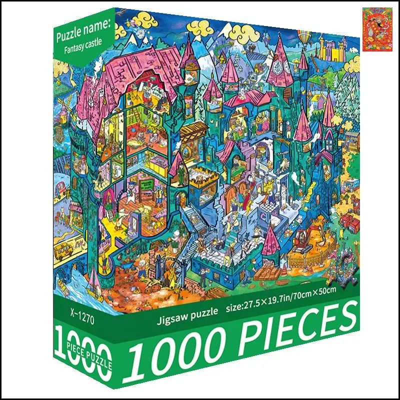 Пазл "Замок мечты", 1000 деталей