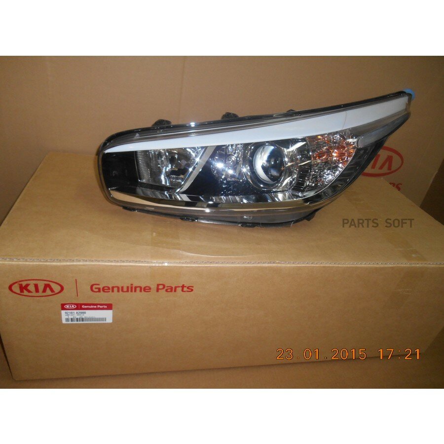 Фара левая от официального дистрибьютора, HYUNDAI-KIA, артикул 92101A2000