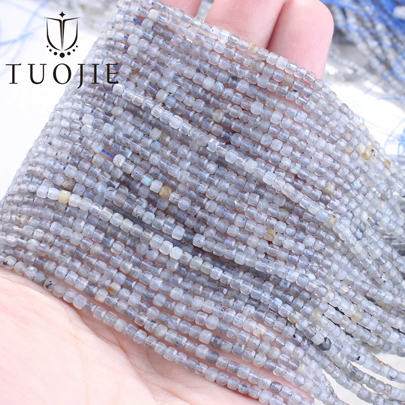 Бусины из солнечного камня 2,5 мм, кубические, цитрин и топаз 89Labradorite L.3