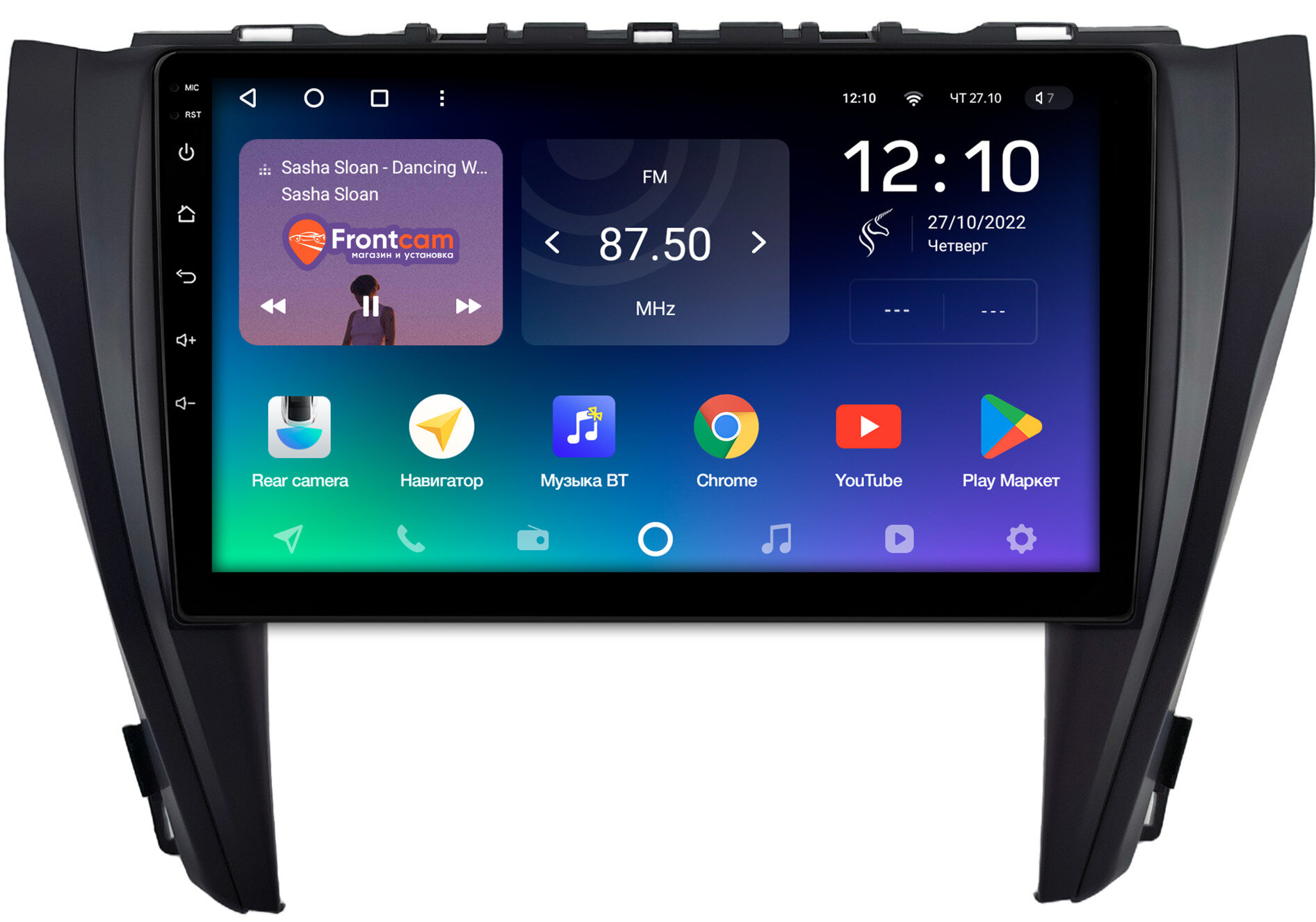 Штатная магнитола Toyota Camry XV55 2014-2018 (авто с камерой, JBL) Teyes SPRO PLUS 4/64 10" RM-10-1691 Android 10 (4G-SIM, DSP, IPS)