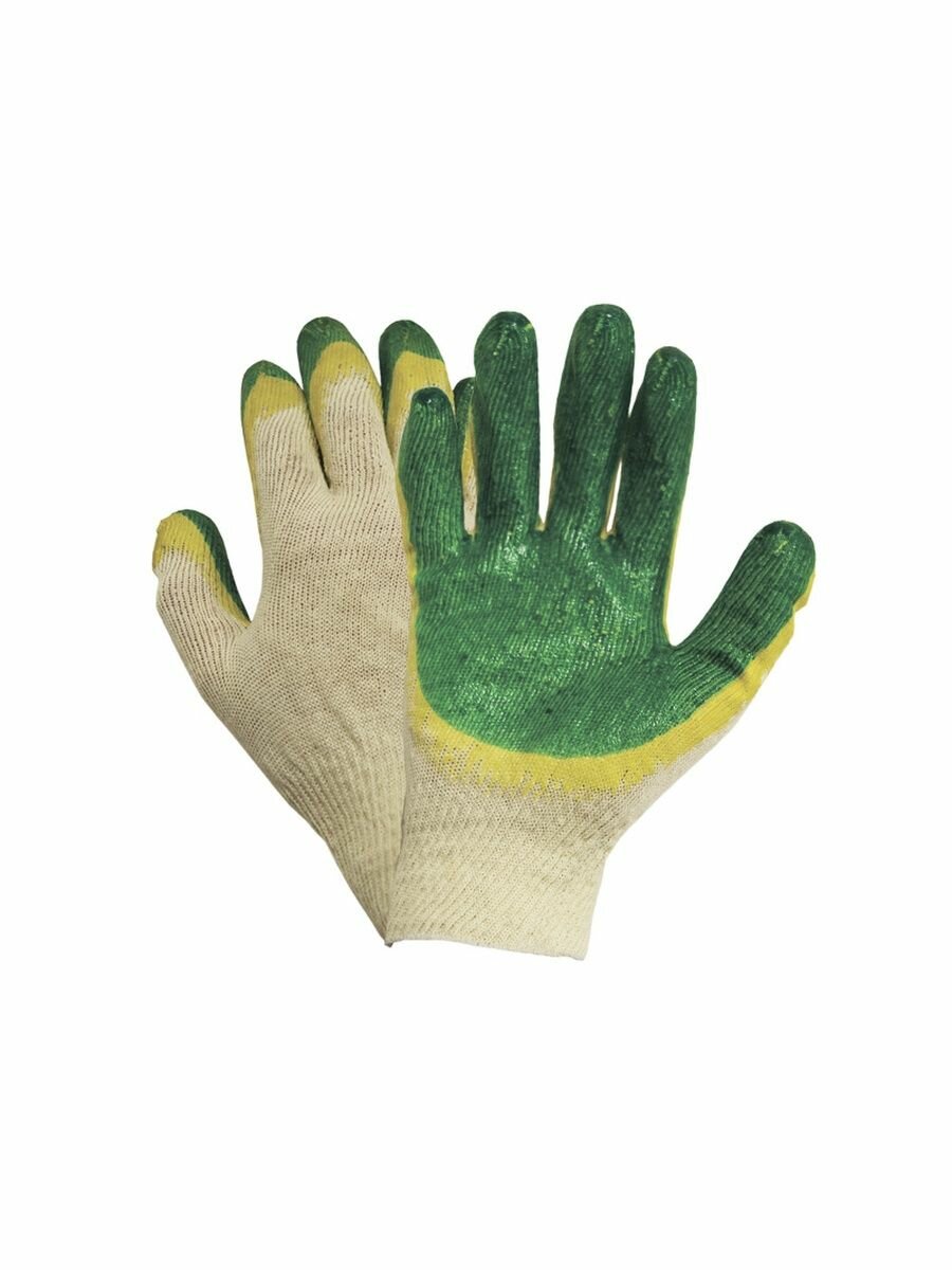 фото Перчатки трикотажные, двойное латексное покрытие (шт.), арт. 24-2-005