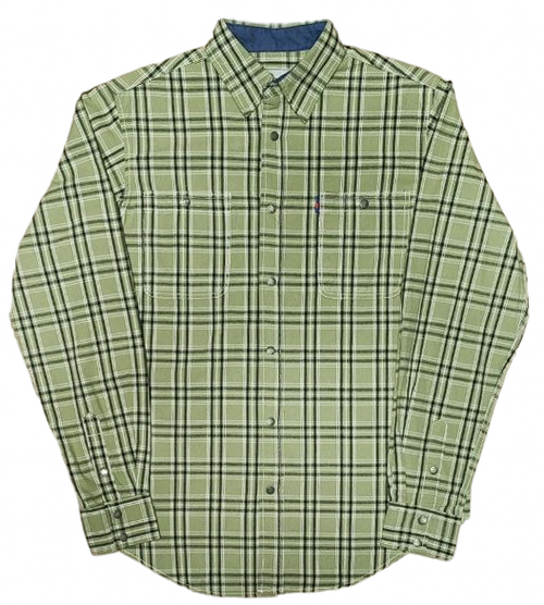 Рубашка WEST RIDER, размер 54, зеленый, хаки