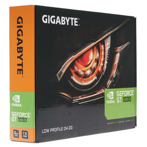 Видеокарта GIGABYTE nVidia GeForce GT 1030 , , 2Гб, DDR4, Low Profile, Ret - фото №8