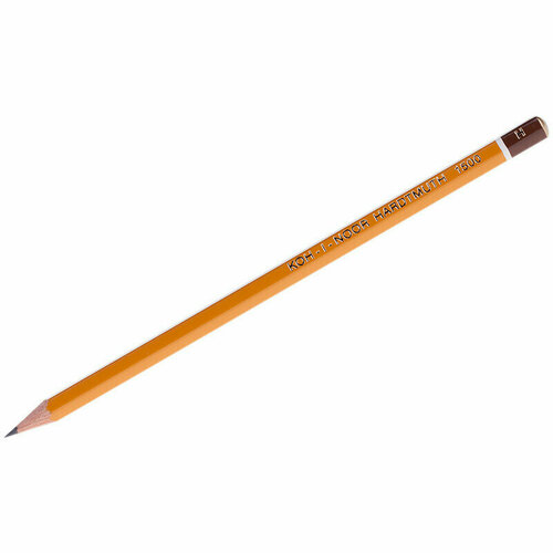 Карандаш ч/г Koh-I-Noor 1500 Н, заточен, 003678 карандаши простые чернографитные профессиональные