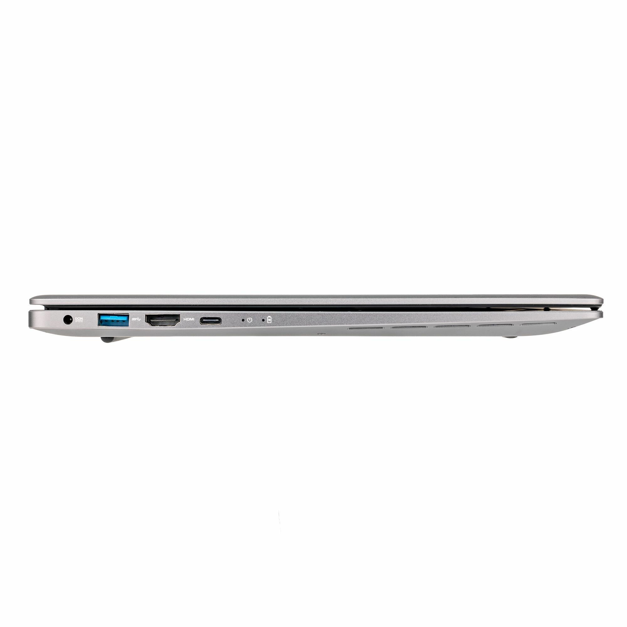 Ноутбук Hiper Expertbook MTL1601, 16.1", IPS, Intel Core i3 1210U, DDR4 8ГБ, SSD 512ГБ, Intel UHD Graphics, серебристый (mtl1601a1210uds) - фото №2