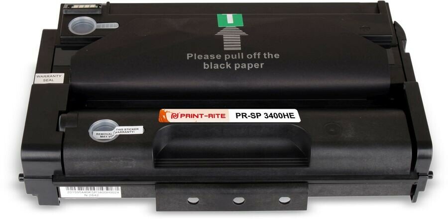 Картридж Print-Rite PR-SP3400HE (SP 3400HE/TFR449BPU1J) черный