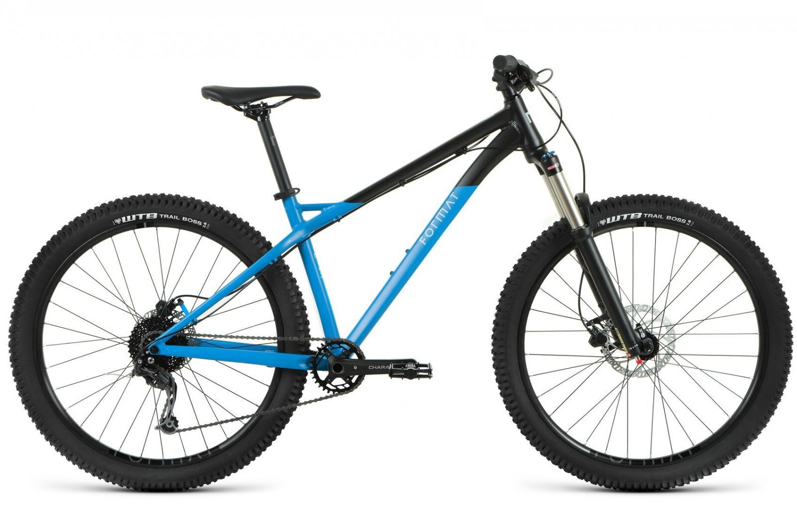 Велосипед Format 1313 Plus 27.5 (2023) синий мат / черный мат M