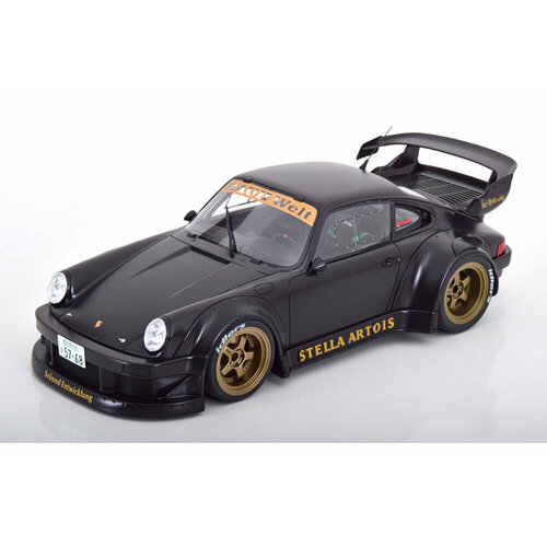 Porsche 930 rwb bodykit stella artois 2008 matt-black